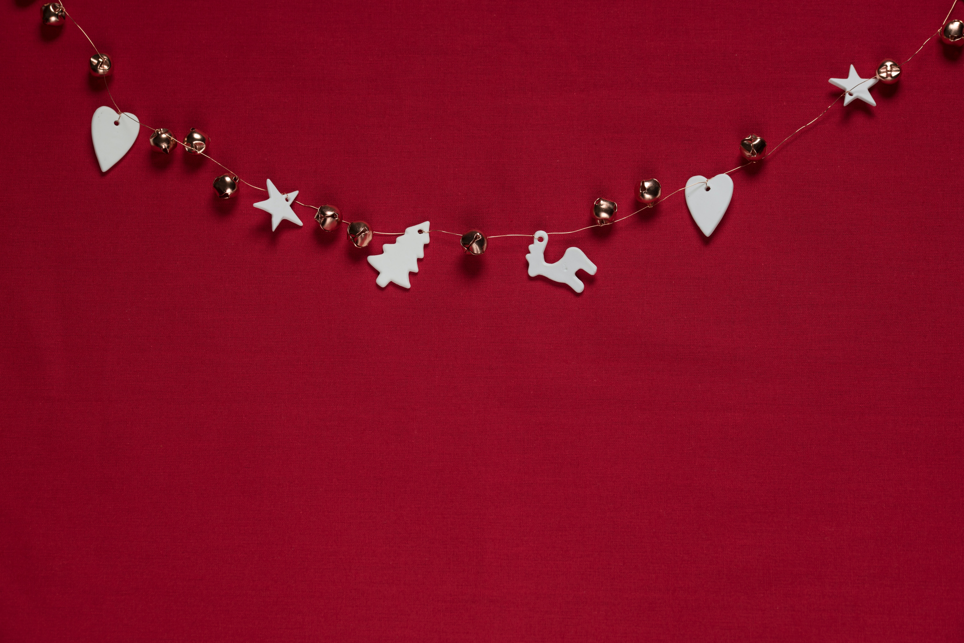 hand craft garlands in festive shapes for your home this Christmas 