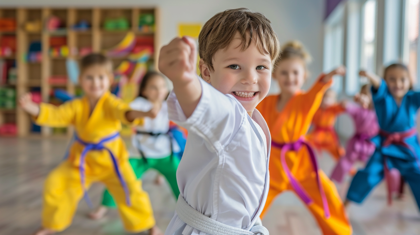 other parents will let their children be hurt by a bully without giving them the proper techniques to deal with adversity. but all the kids that learn self defense will be more aware of danger and their surroundings, so they can deal with a fight at school or how to escape that kind of situation in the first place. when you teach children martial arts, it's good for the whole family