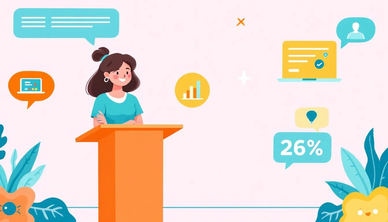 A teacher feeling confident and engaged after using observation apps to reduce anxiety.