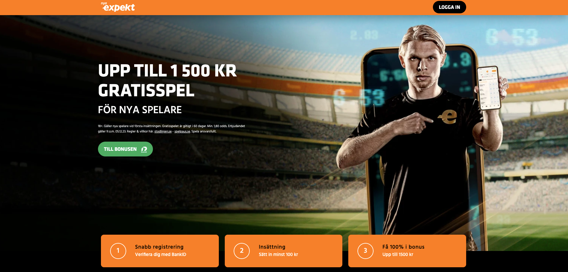 Expekt bonus OS 2024 i Paris