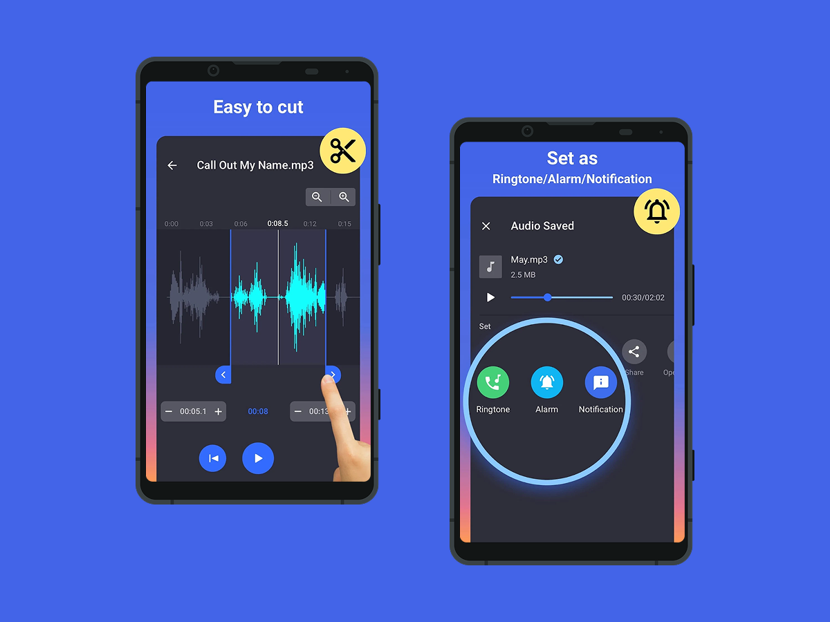 InShot MP3 Cutter and Ringtone Maker ringtone app