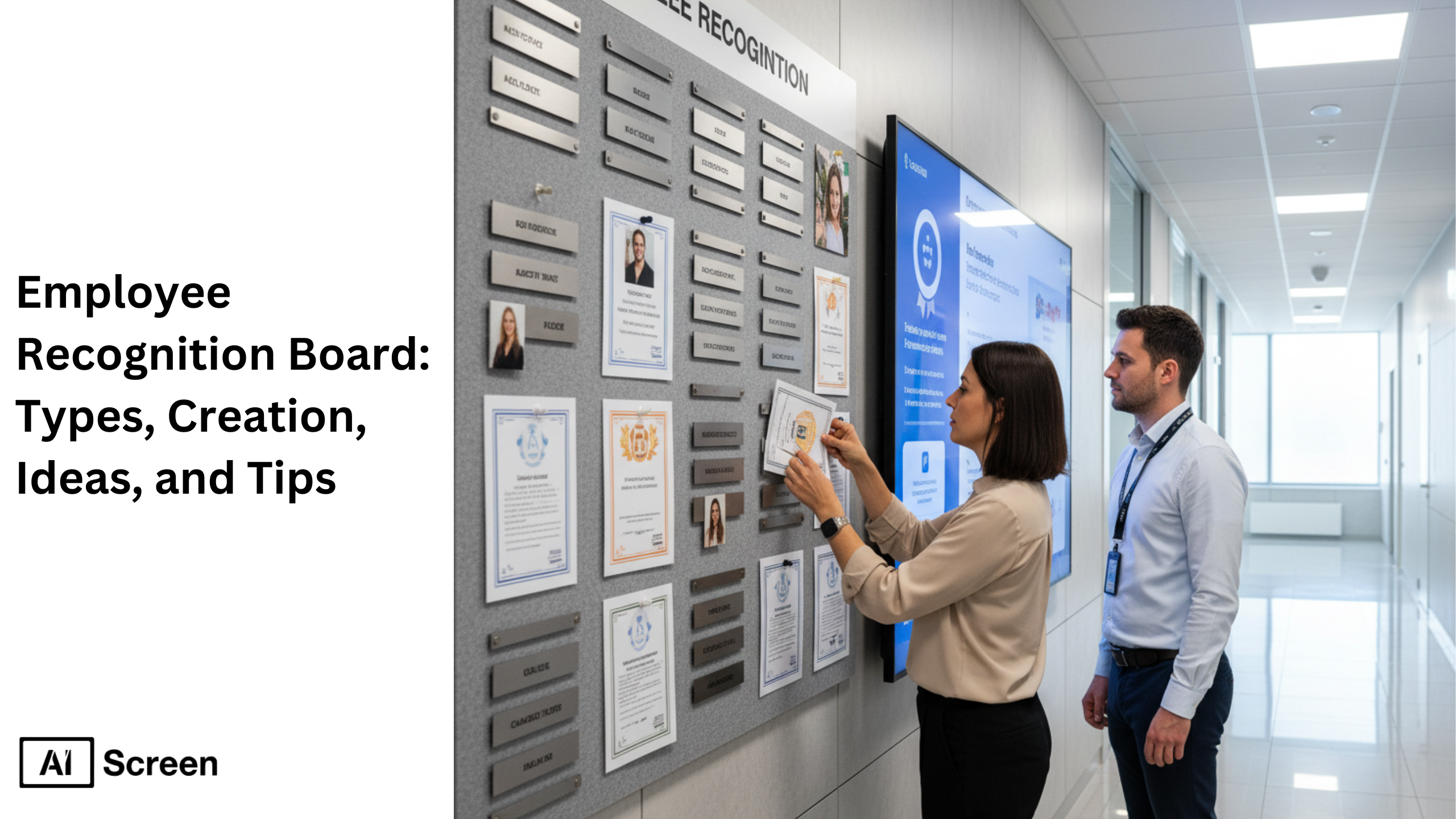 How Do You Create Employee Recognition Signage Boards? 1 employee recognition board ideas and tips for offices