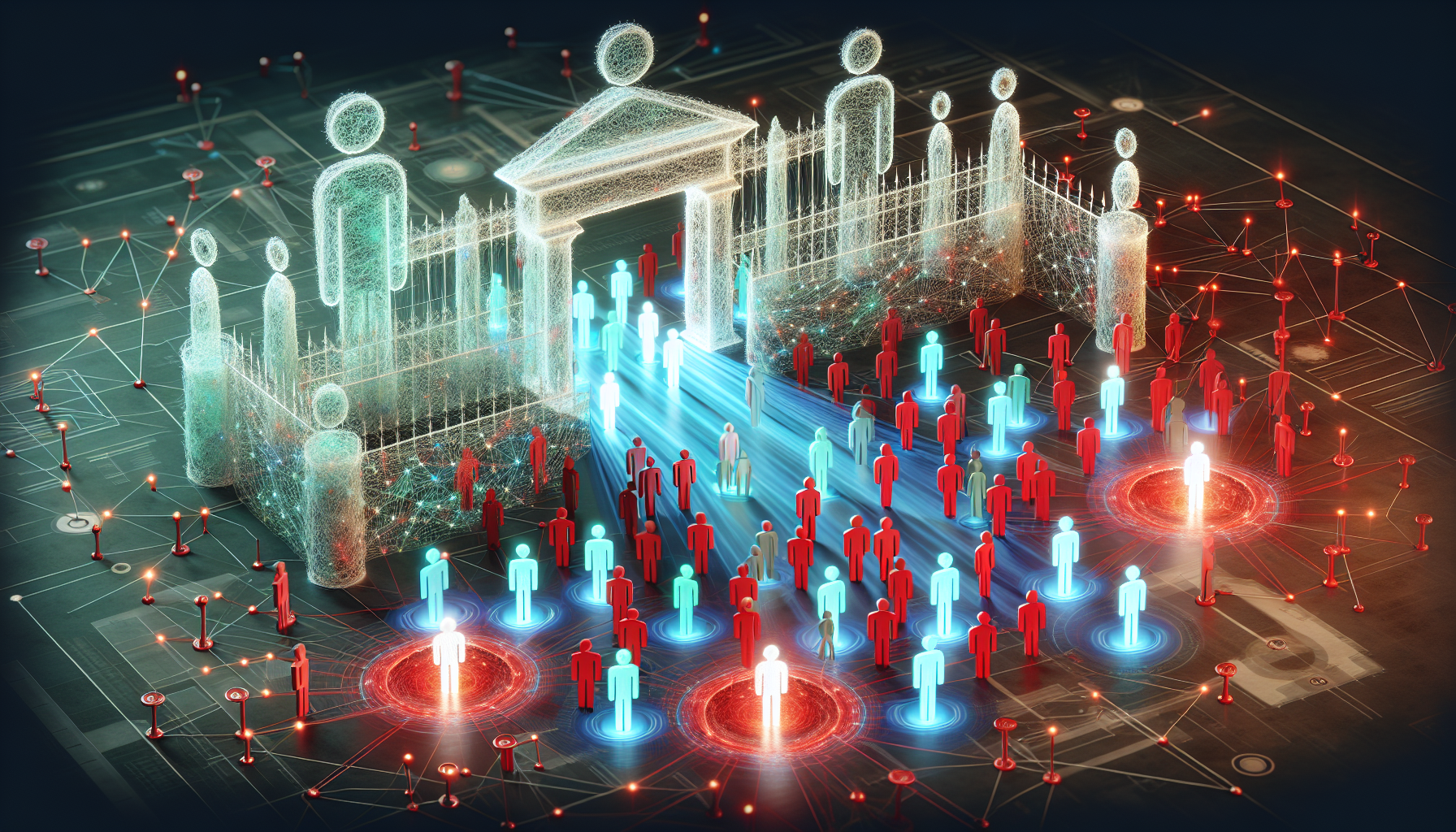Network access control illustration