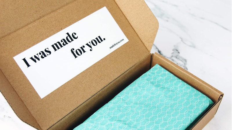 Packaging unboxing experience