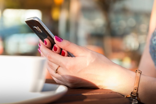 hands, holding, smartphone, future funding lines