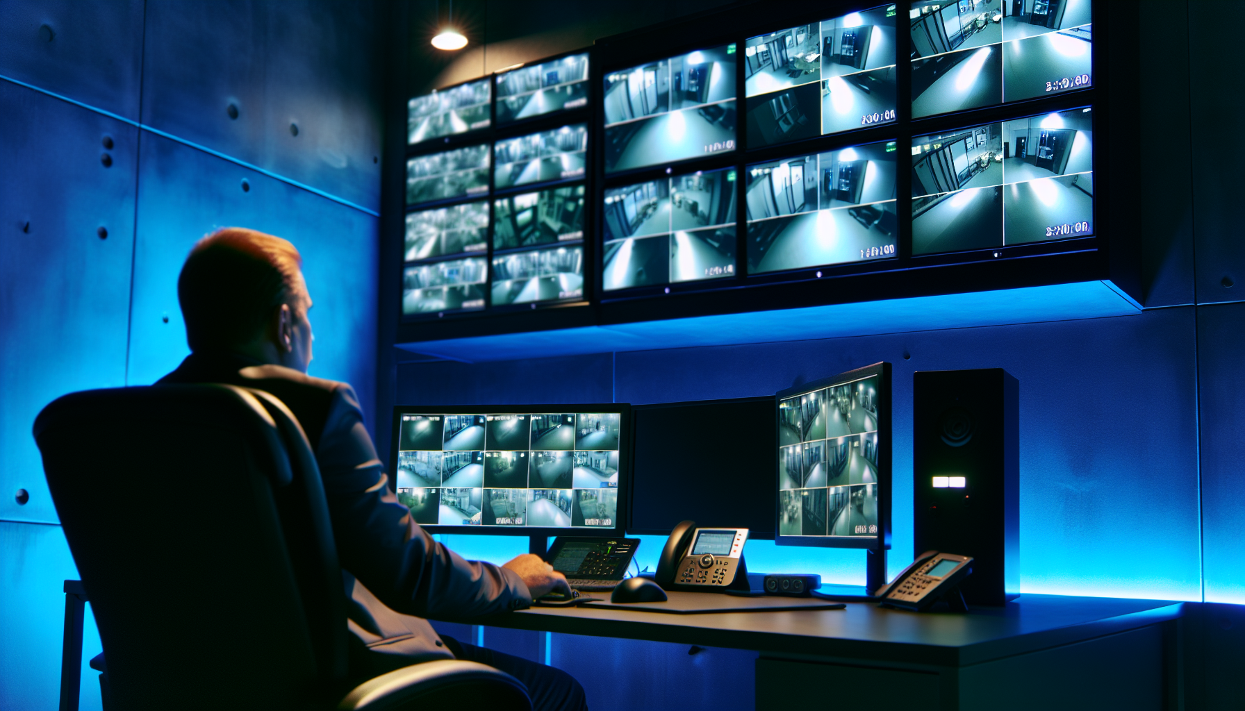 Continuous surveillance in live video monitoring