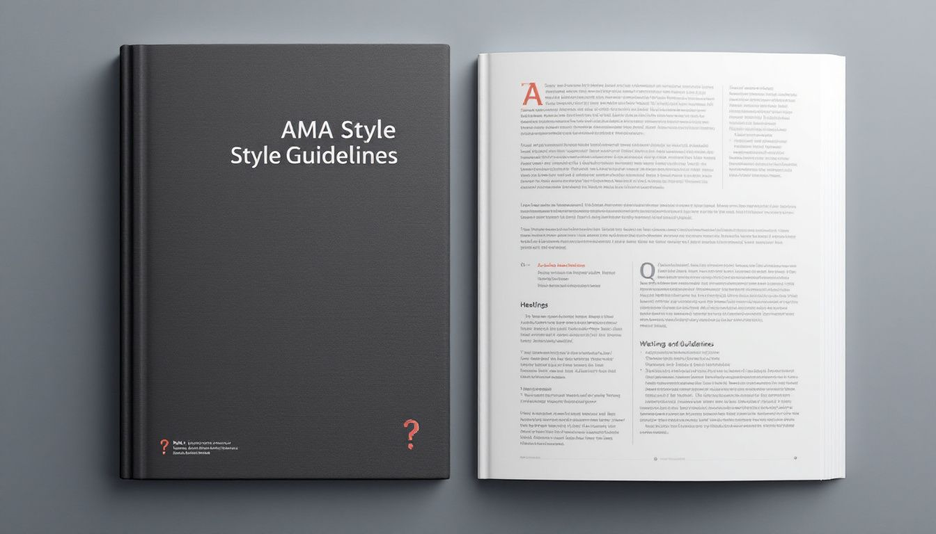 An overview of AMA style guidelines and references.