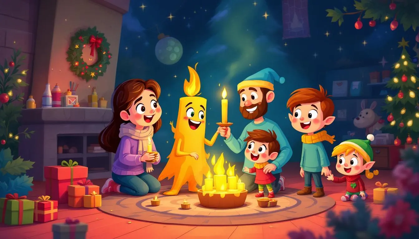 Candle and open flame safety tips for the holiday season.