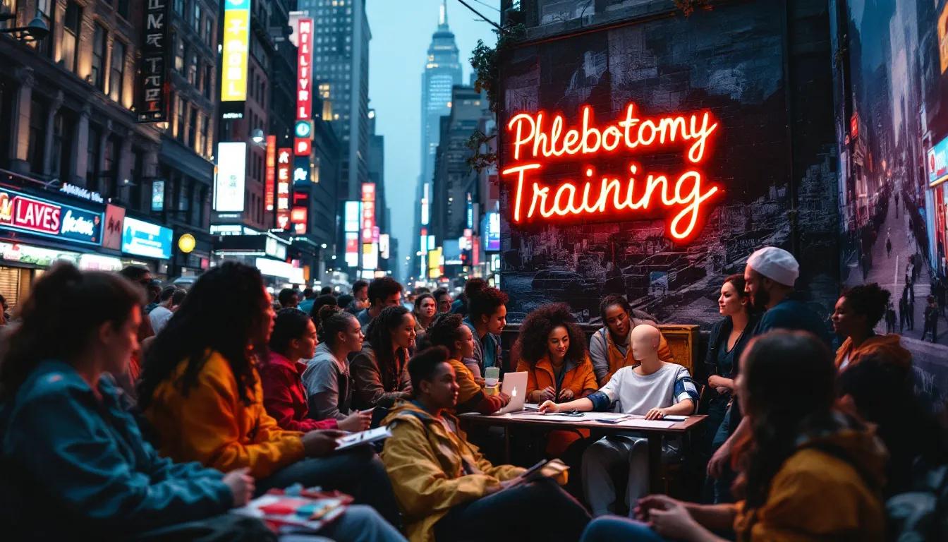 Overview of phlebotomy training in New York City.