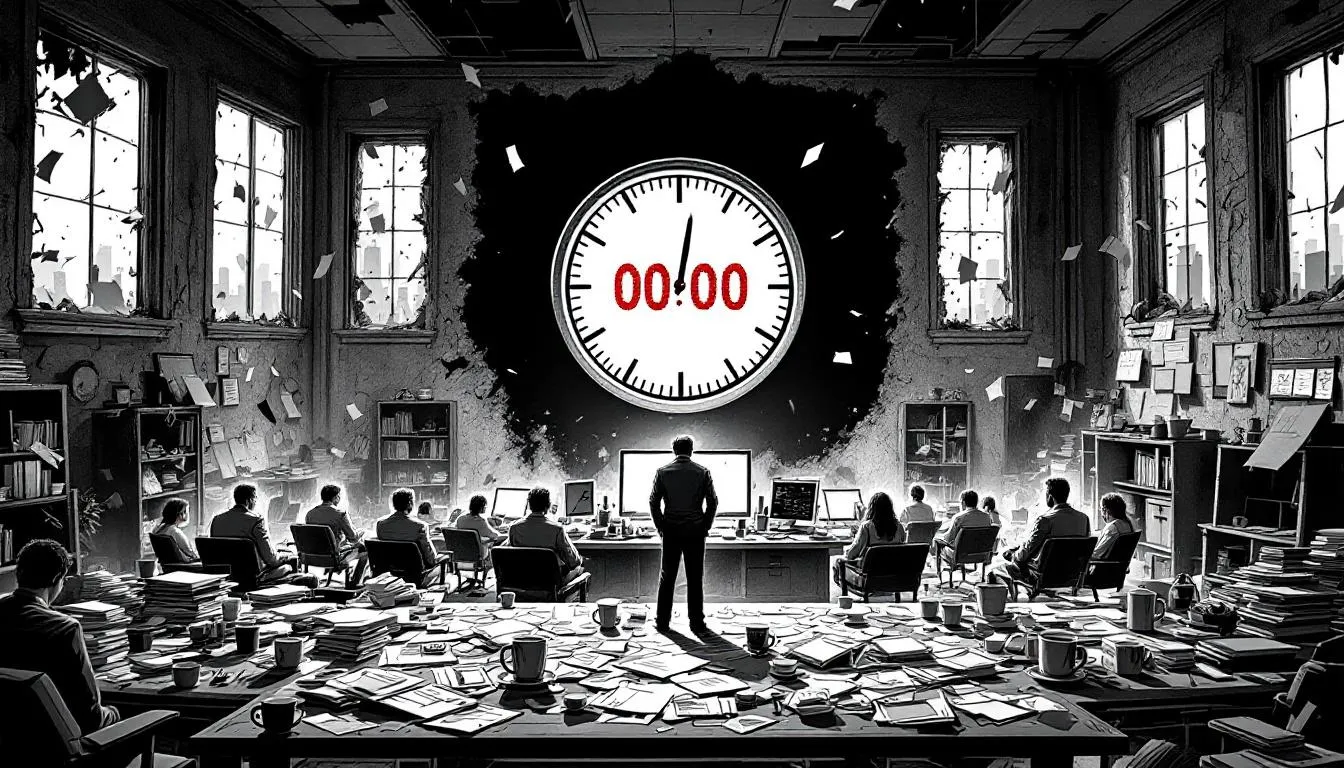 An illustration depicting the hidden costs of poor cash management impacting a business's financial health.