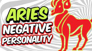 Negative Personality Traits of ARIES Zodiac Sign - YouTube