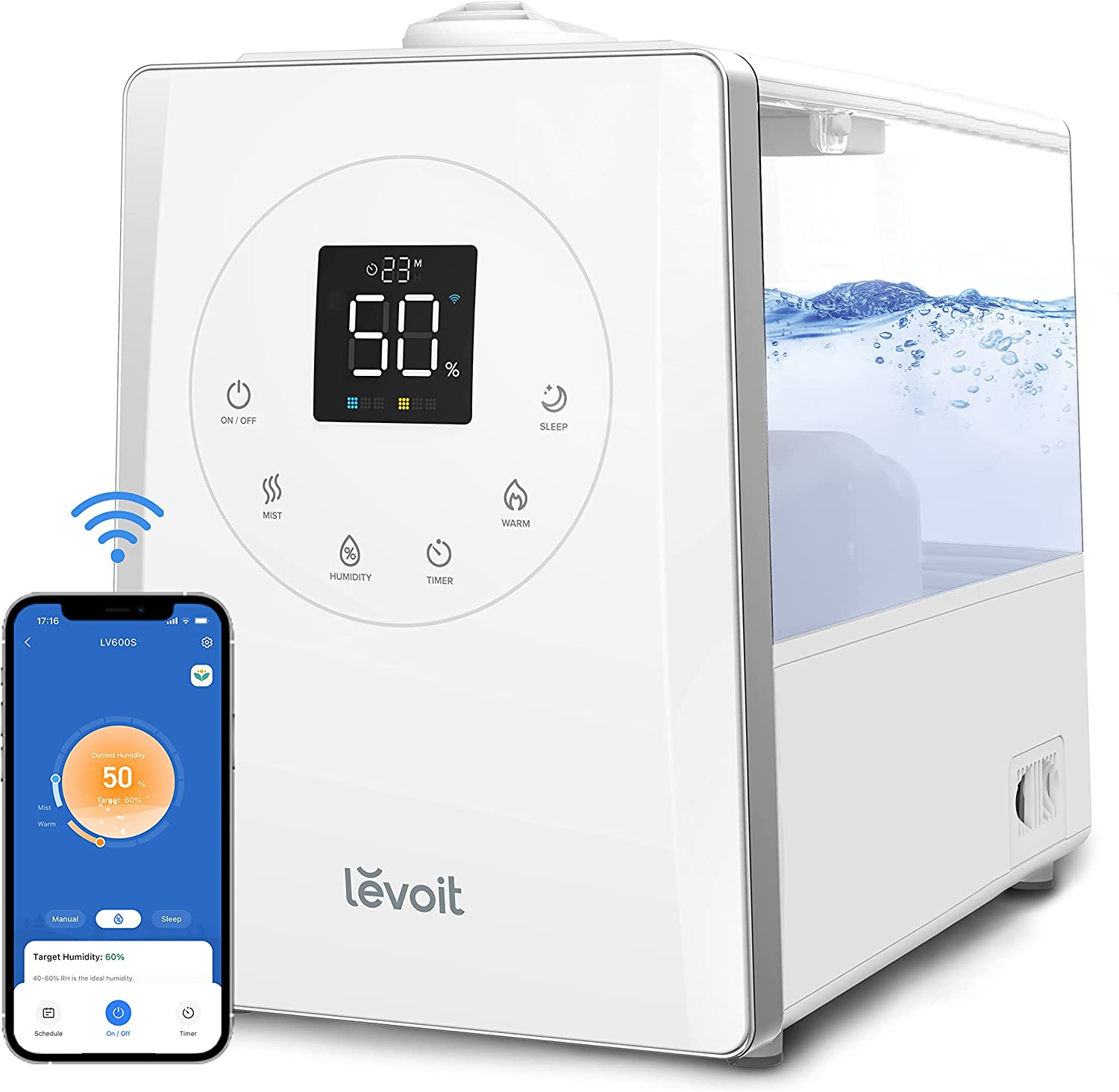 LEVOIT LV600S Humidifiers for Bedroom