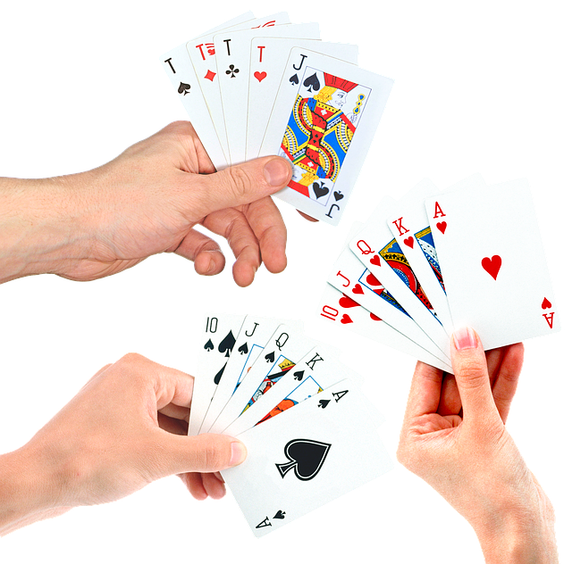 hands, playing cards, poker