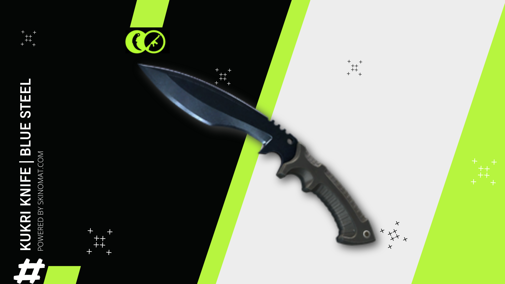 kukri knife blue steel