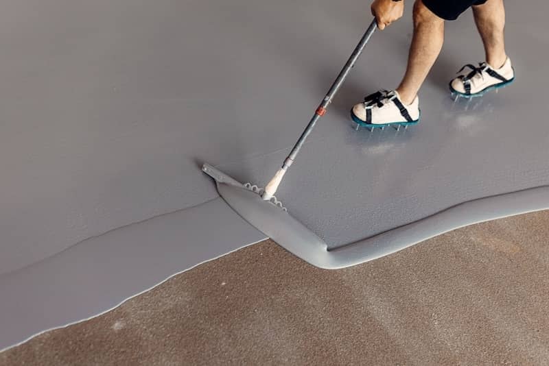 Fix Bubbling in commercial kitchen epoxy flooring