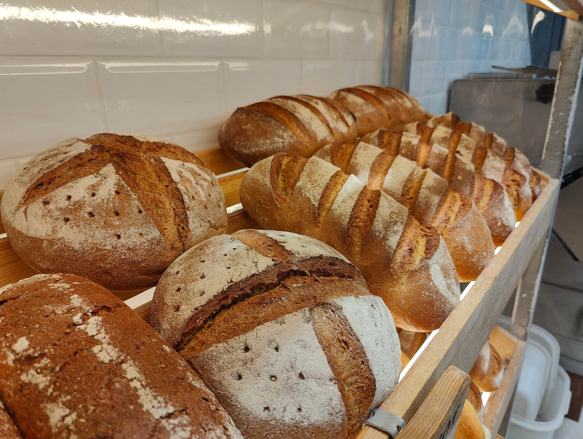 German bread and other specialties can be found in Saruul Market