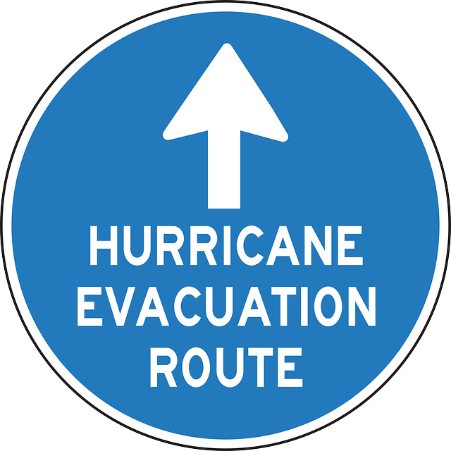 hurricane, evacuation, route