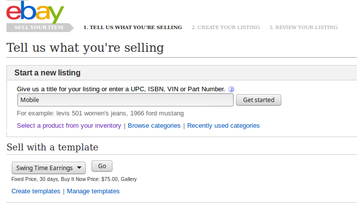 ebay dropshipping - create your listings 