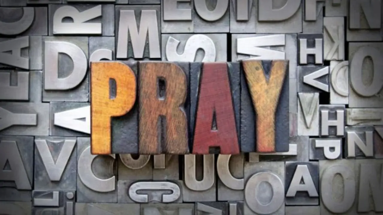 Sample prayers as an uplifting resource