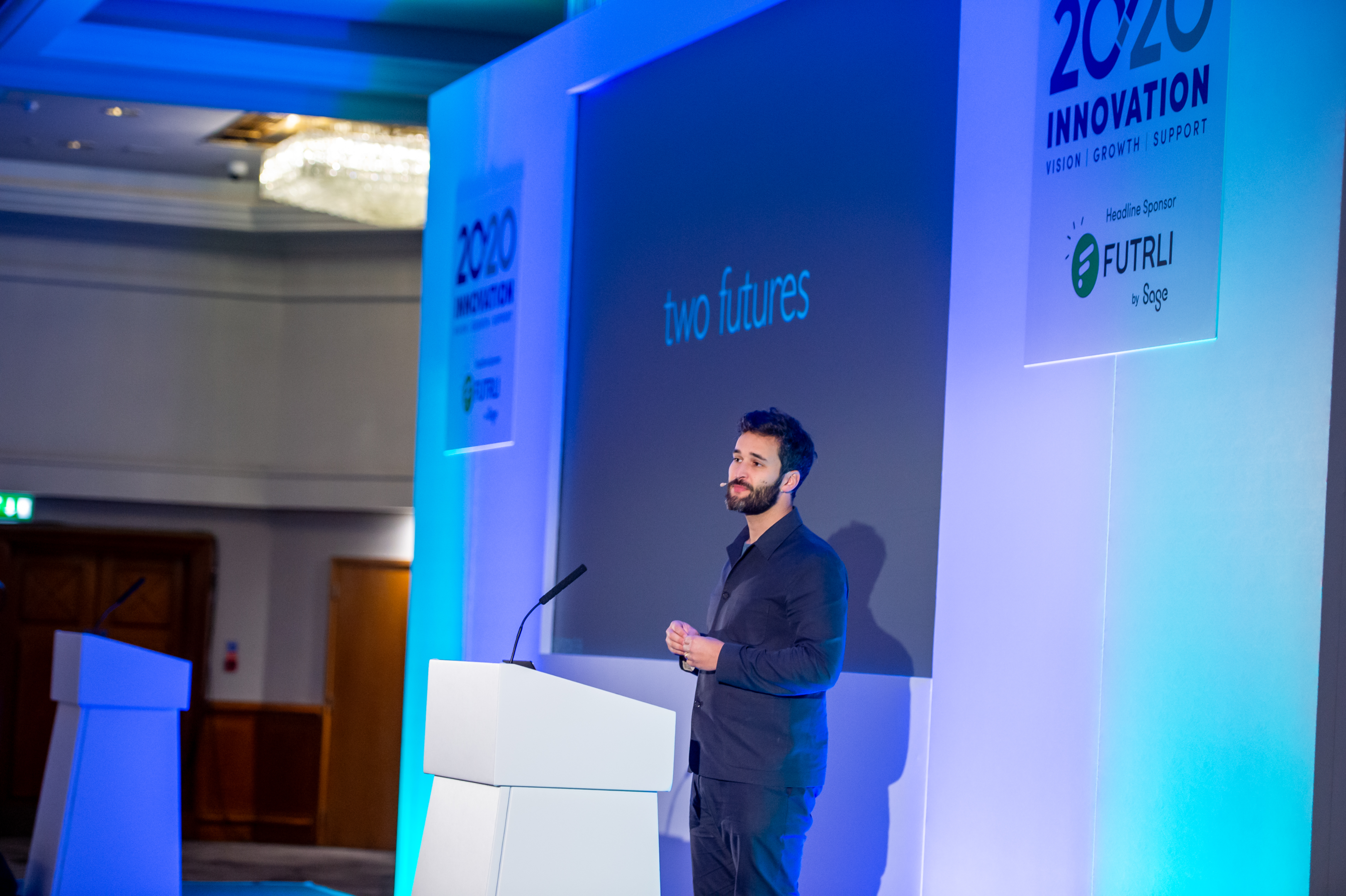 Dr Daniel Susskind at the 2020 Innovation Annual Conference
