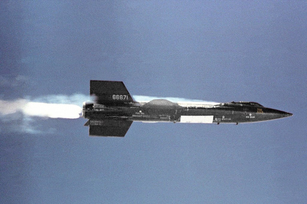The fastest aircraft in the world: North American X-15