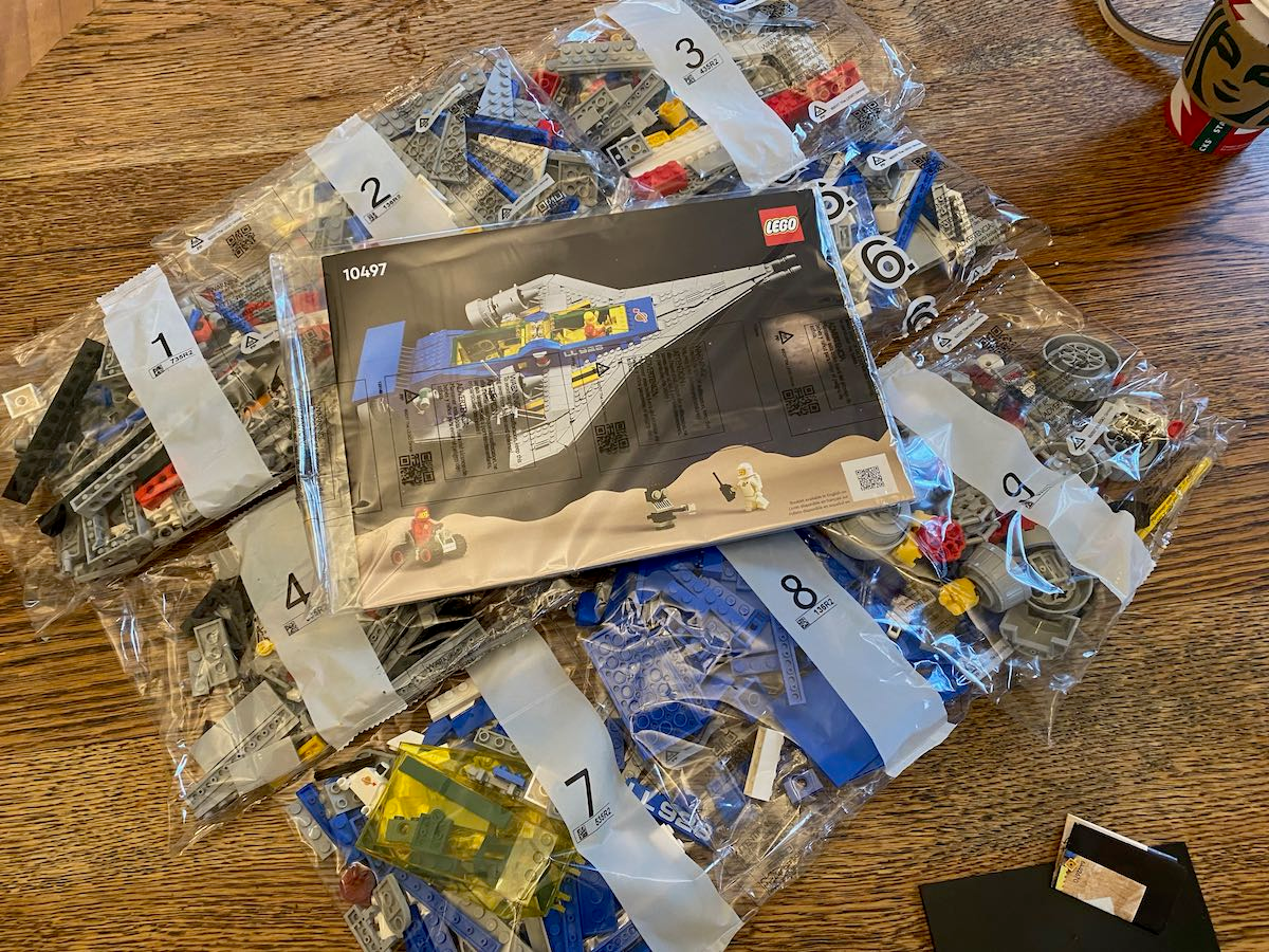 LEGO 10497 Galaxy Explorer  In the Box