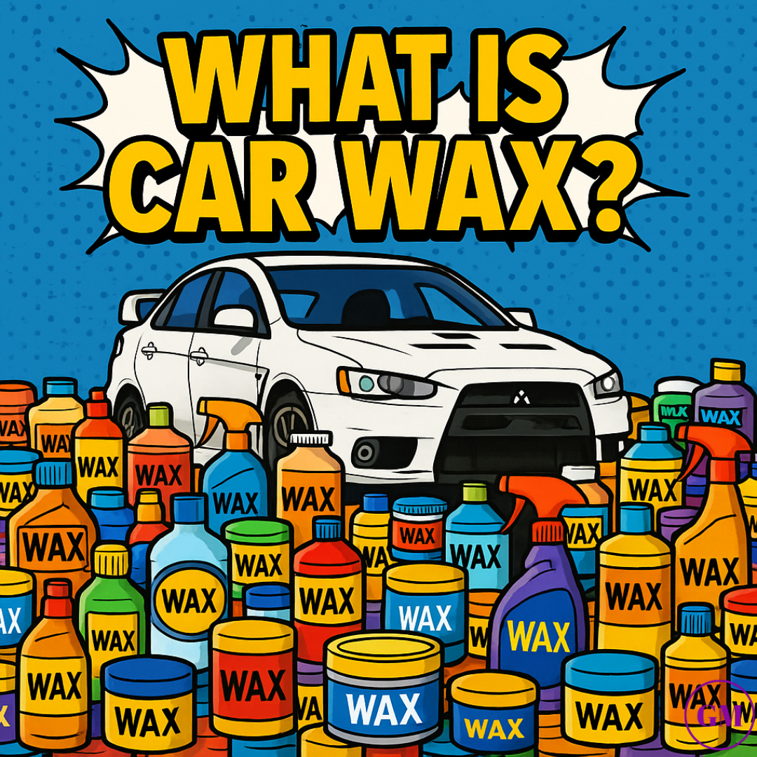 What is car car wax, butter wax, natural carnauba wax, white wax, synthetic polymers, for your car's pa