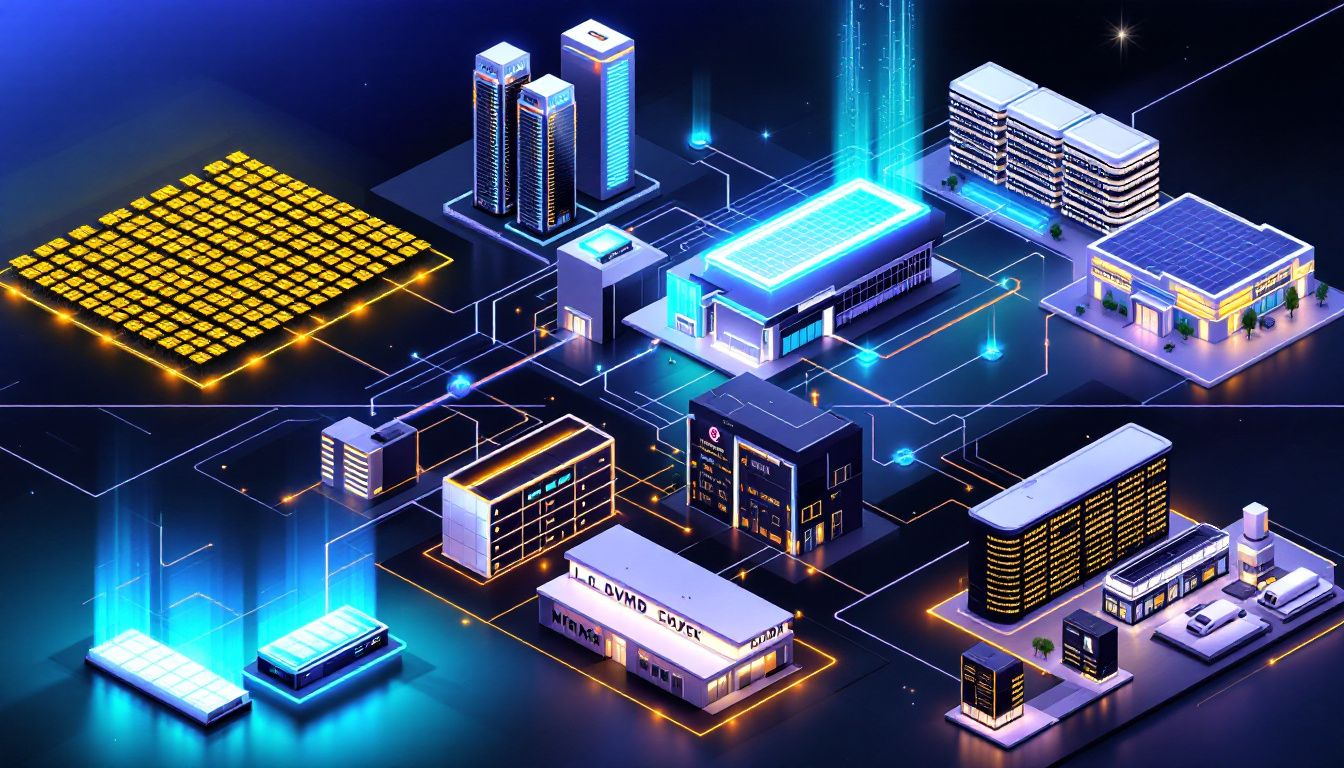 Applications of battery backup systems in various commercial settings.