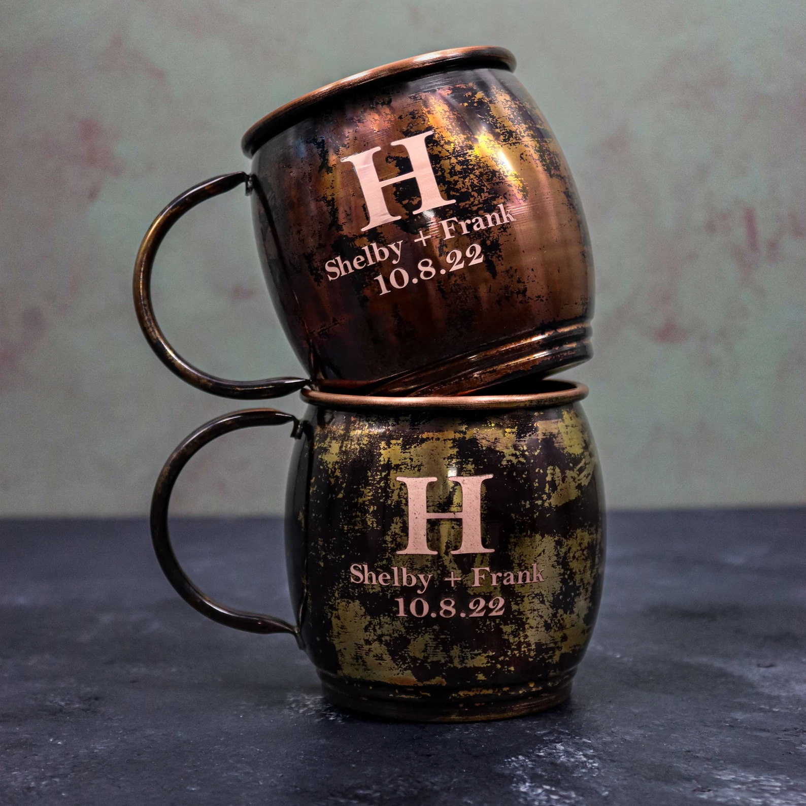 Personalized moscow mule mug