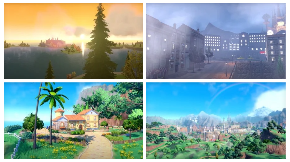 Paldea: Pokémon Scarlet and Violet Open World Region, Images: The Pokémon Company