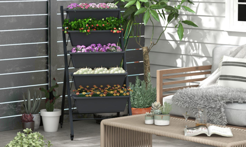 Vertical Raised Garden Bed