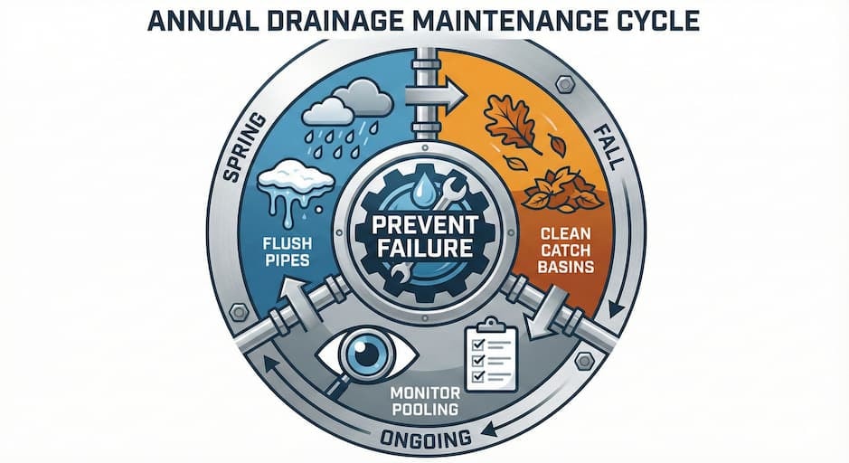 What Is the Best Parking Lot Drainage System? (A Complete Guide) 5 What Are the Expert Best Practices for Drainage Maintenance?