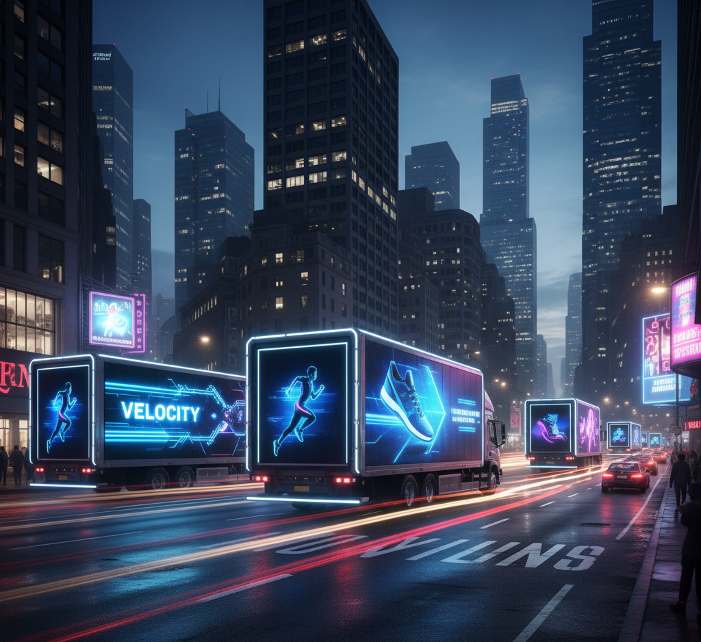 mobile digital billboards on trucks