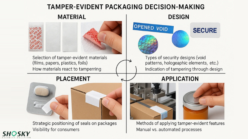 Infographic highlights tamper-evident packaging strategies for product protection