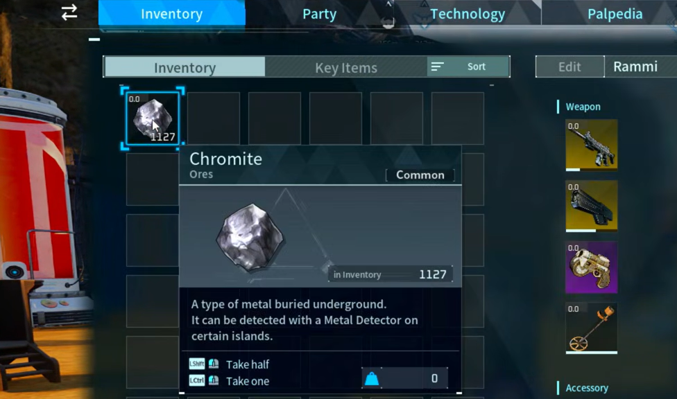 Chromite Palworld