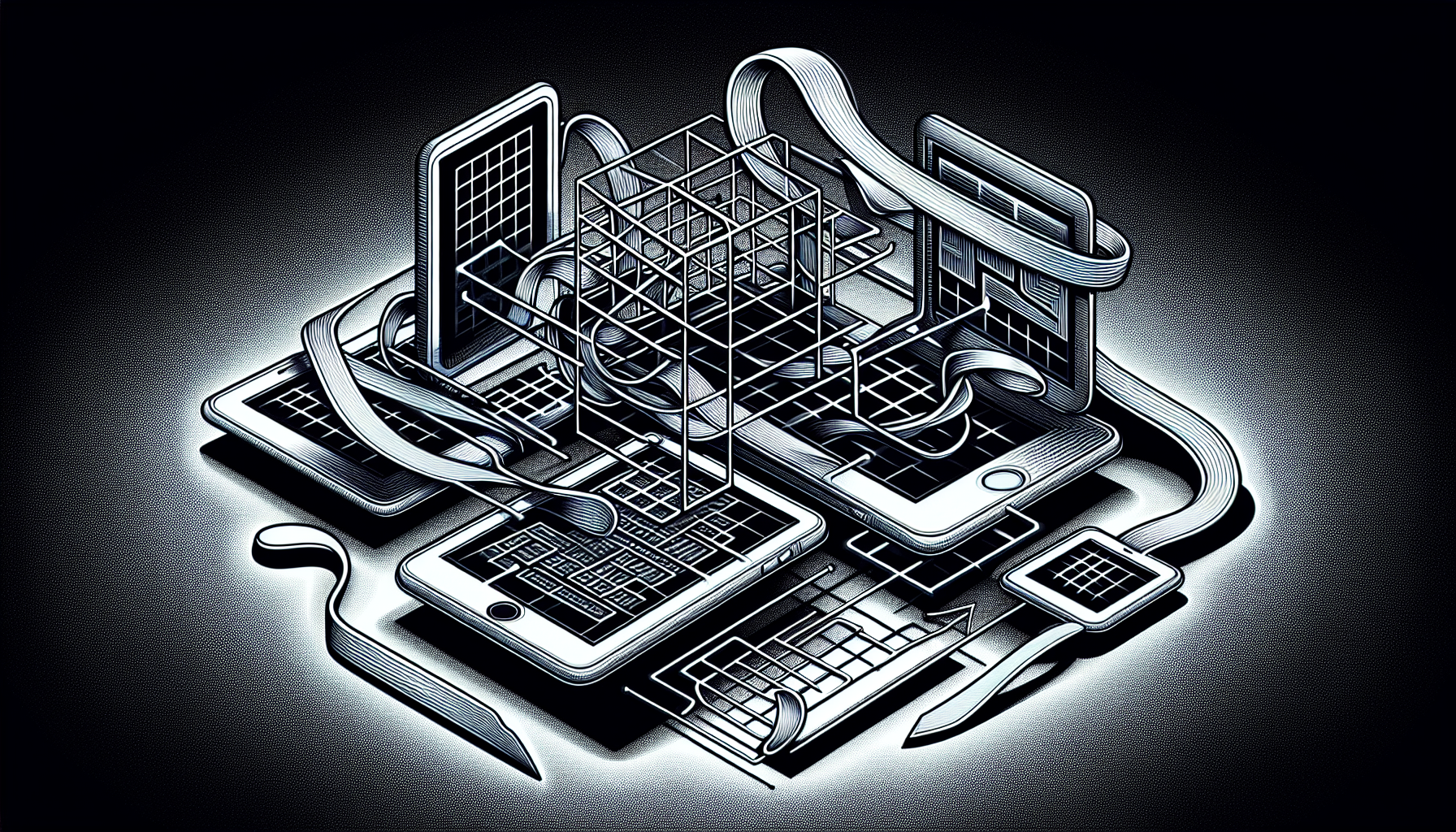 Example of flexible grid and fluid layout