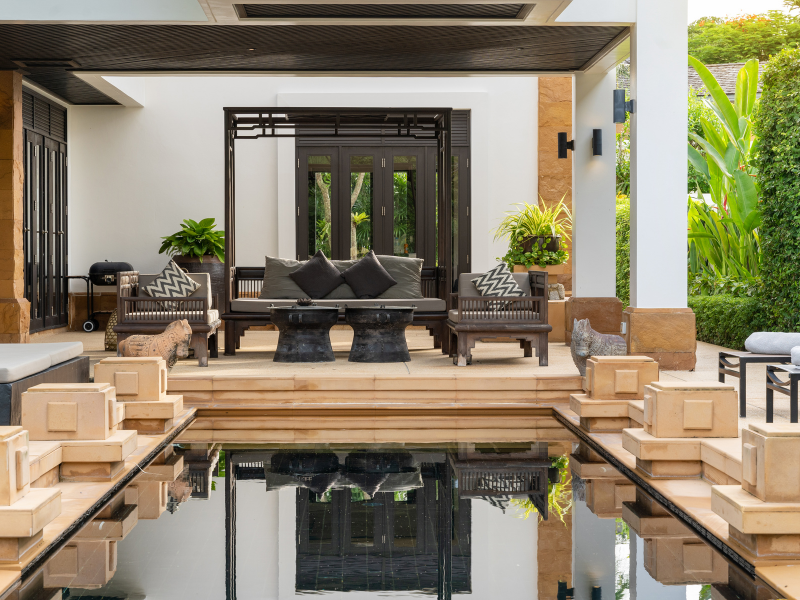 One of biophilic design developments in the affordable price range, embraced by developers and planners, integrates trees and green spaces through the thoughtful planning of both indoor and outdoor areas.