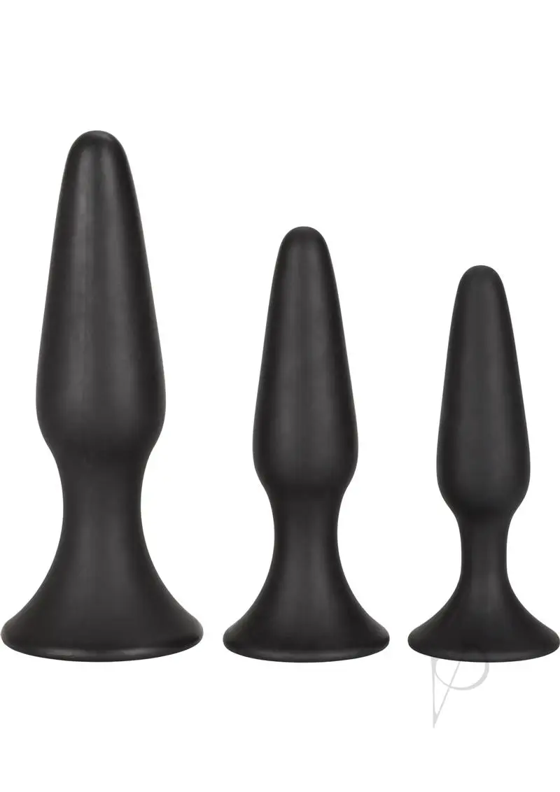 Silicone Anal Trainer Kit – Black