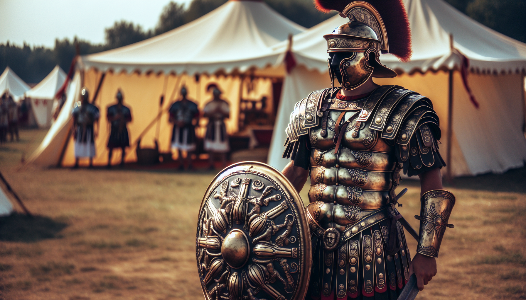Roman Principes armor and protection