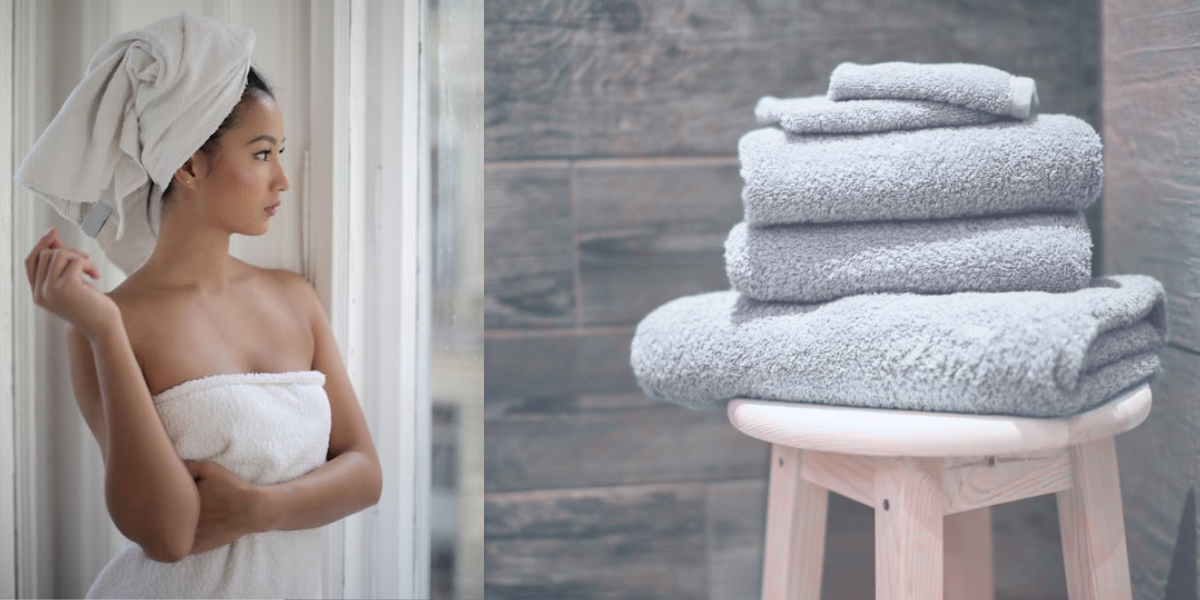 Higher GSM towels absorb more water due to denser yarn loops.