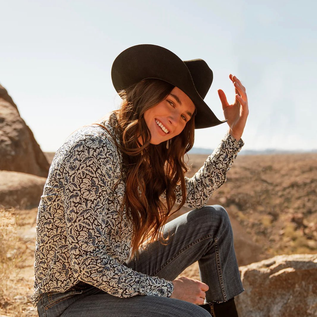 Ladies western straw deals hats