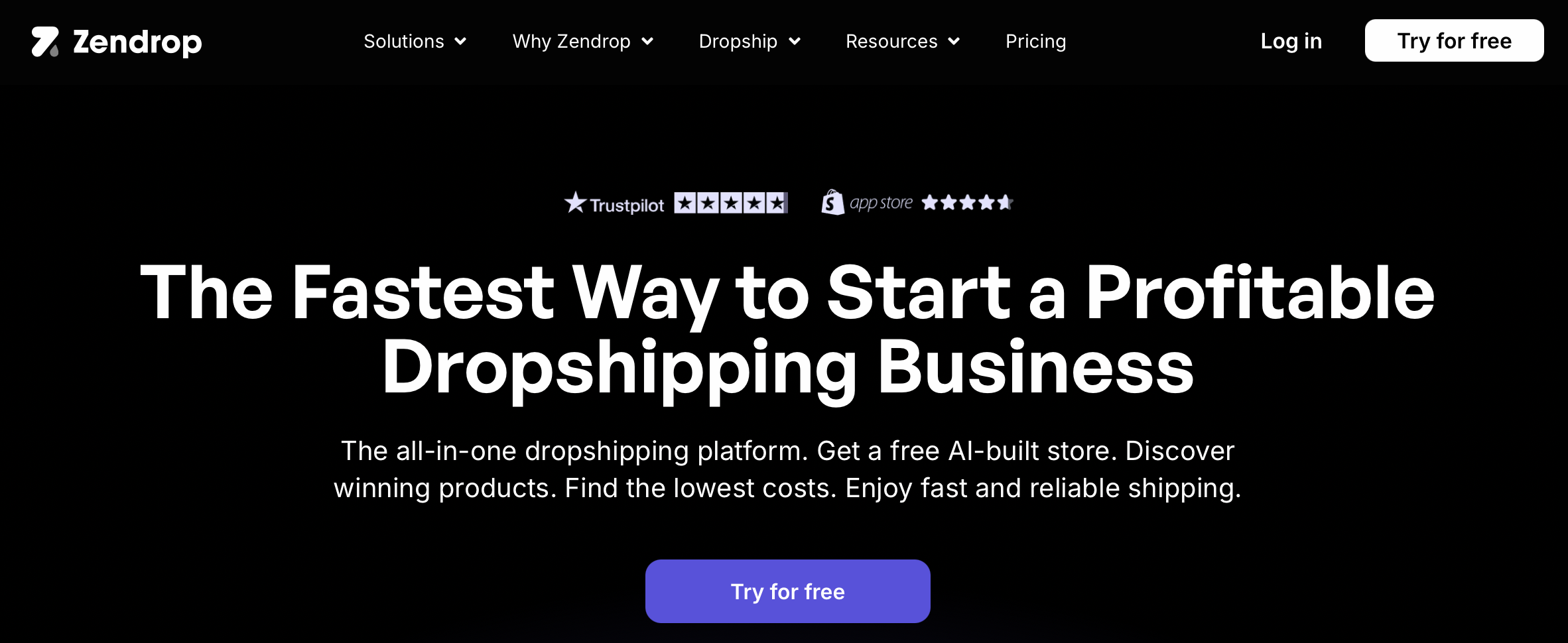 dropshipping bath and body products - zendrop