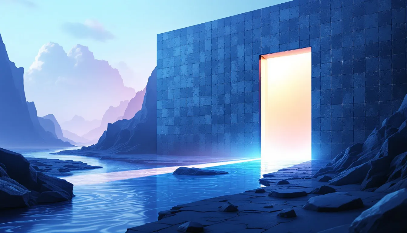 A visual metaphor for overcoming resistance to change in organizations.