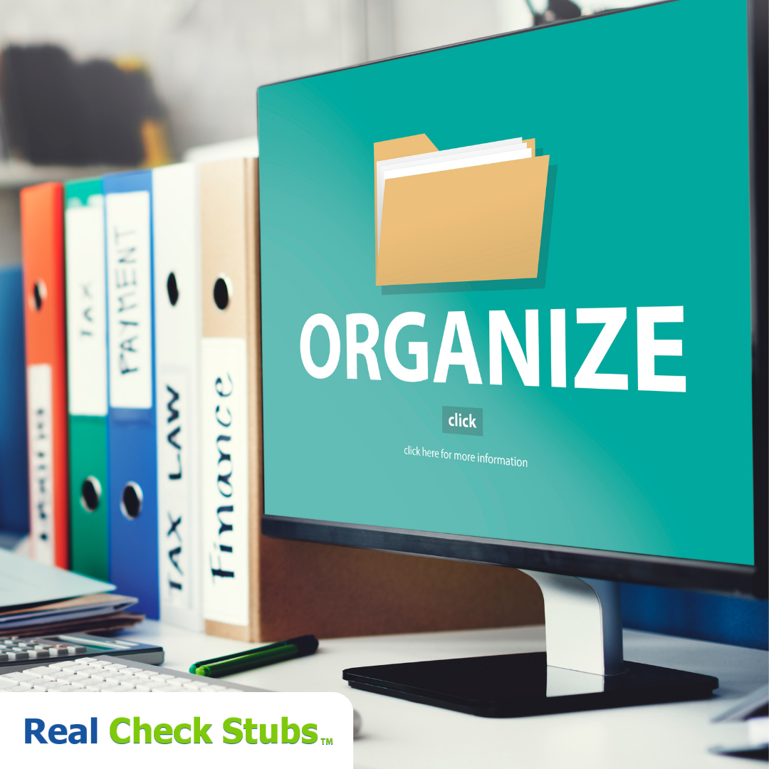 Organize your business with each online check stub template