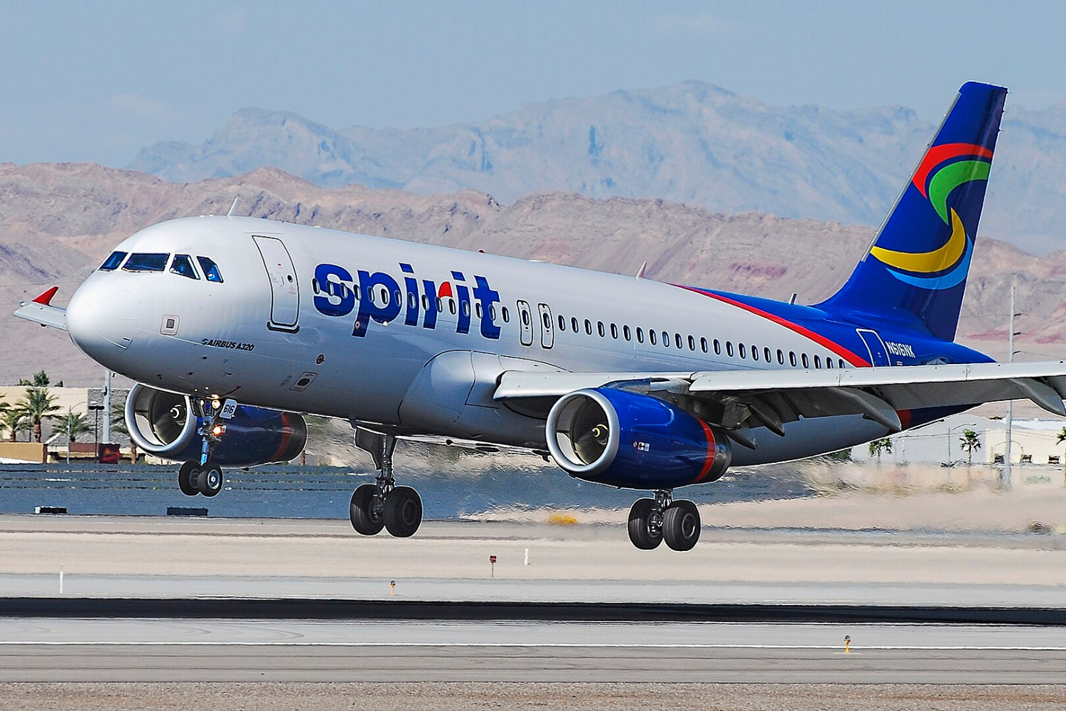 spirit airlines take off