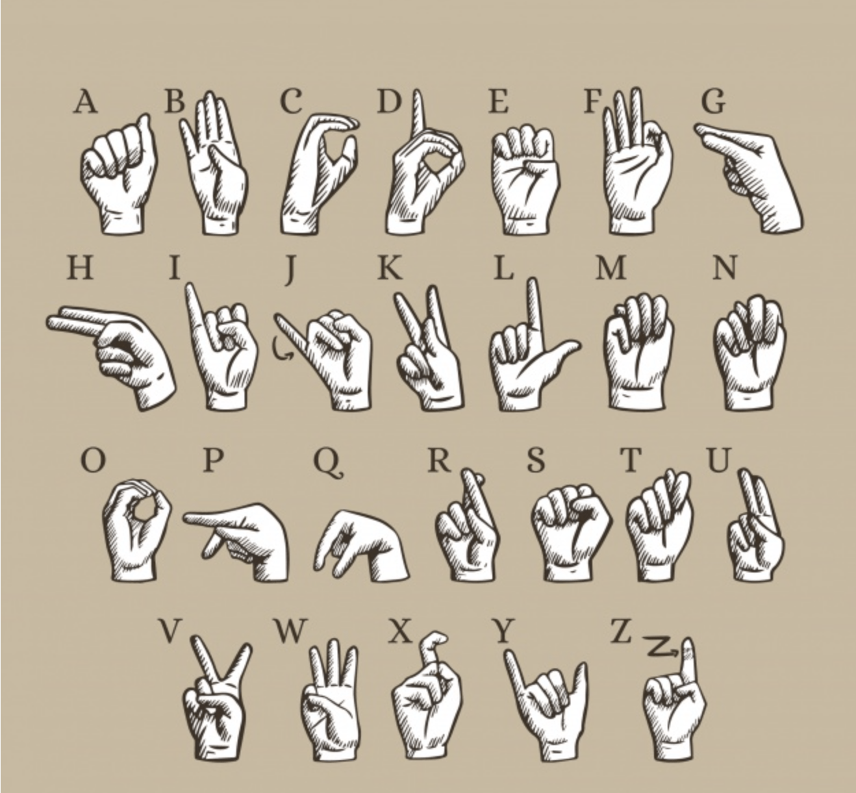 Sign language can be the universal language of the future.