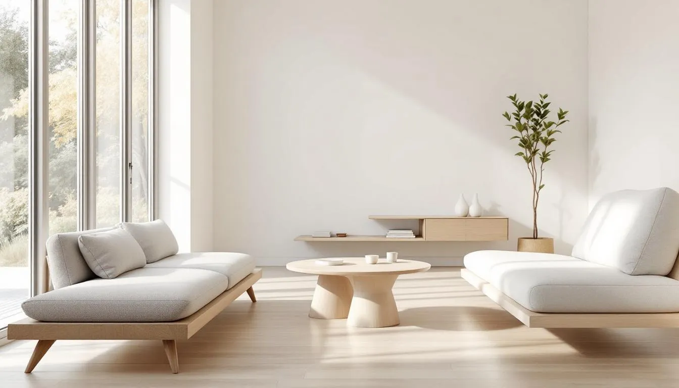 Cozy seating options designed for relaxation and work.