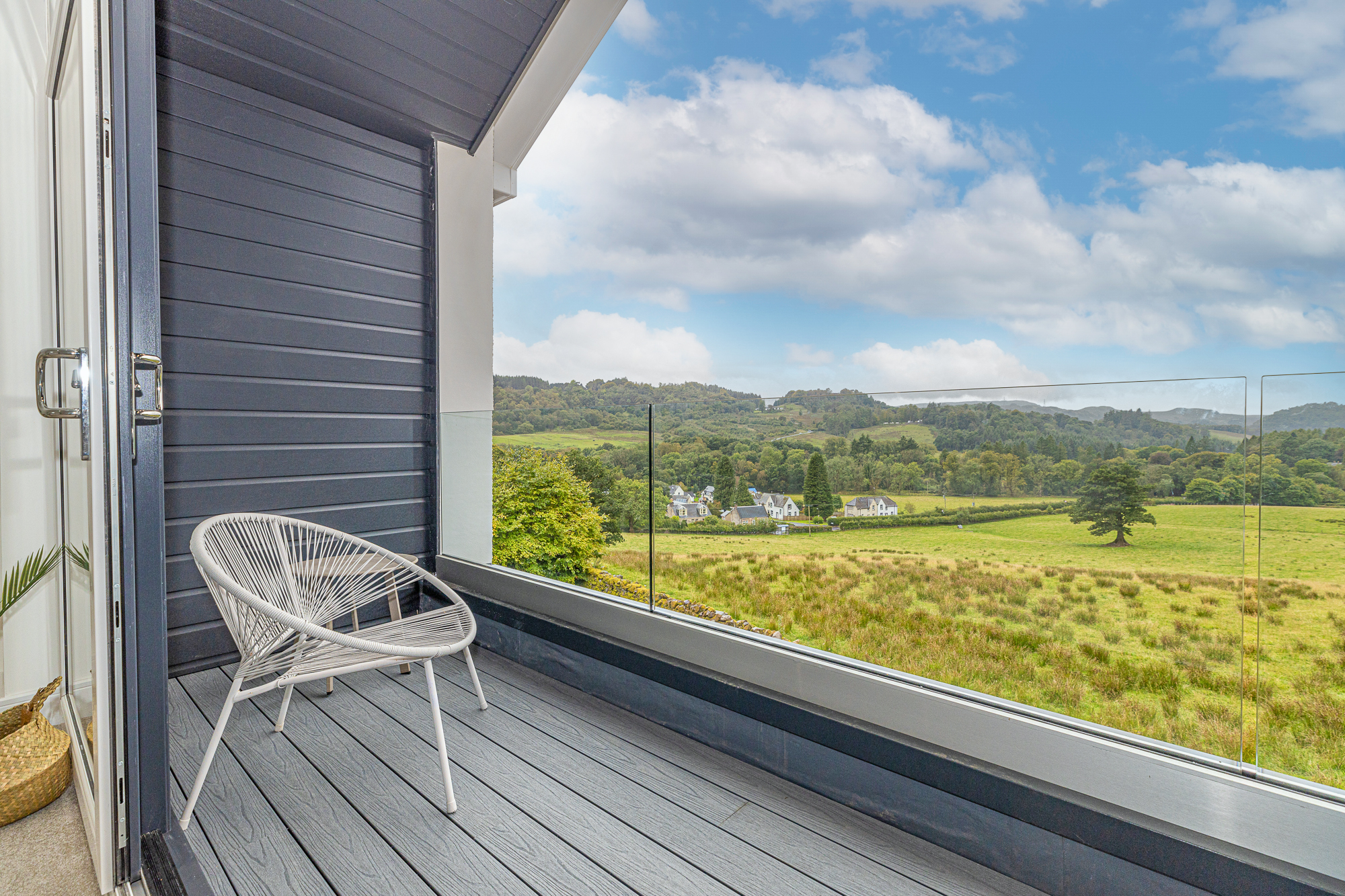 enjoy local scenery from the comfort of your own home at Campsie Dene Lane near Stirling