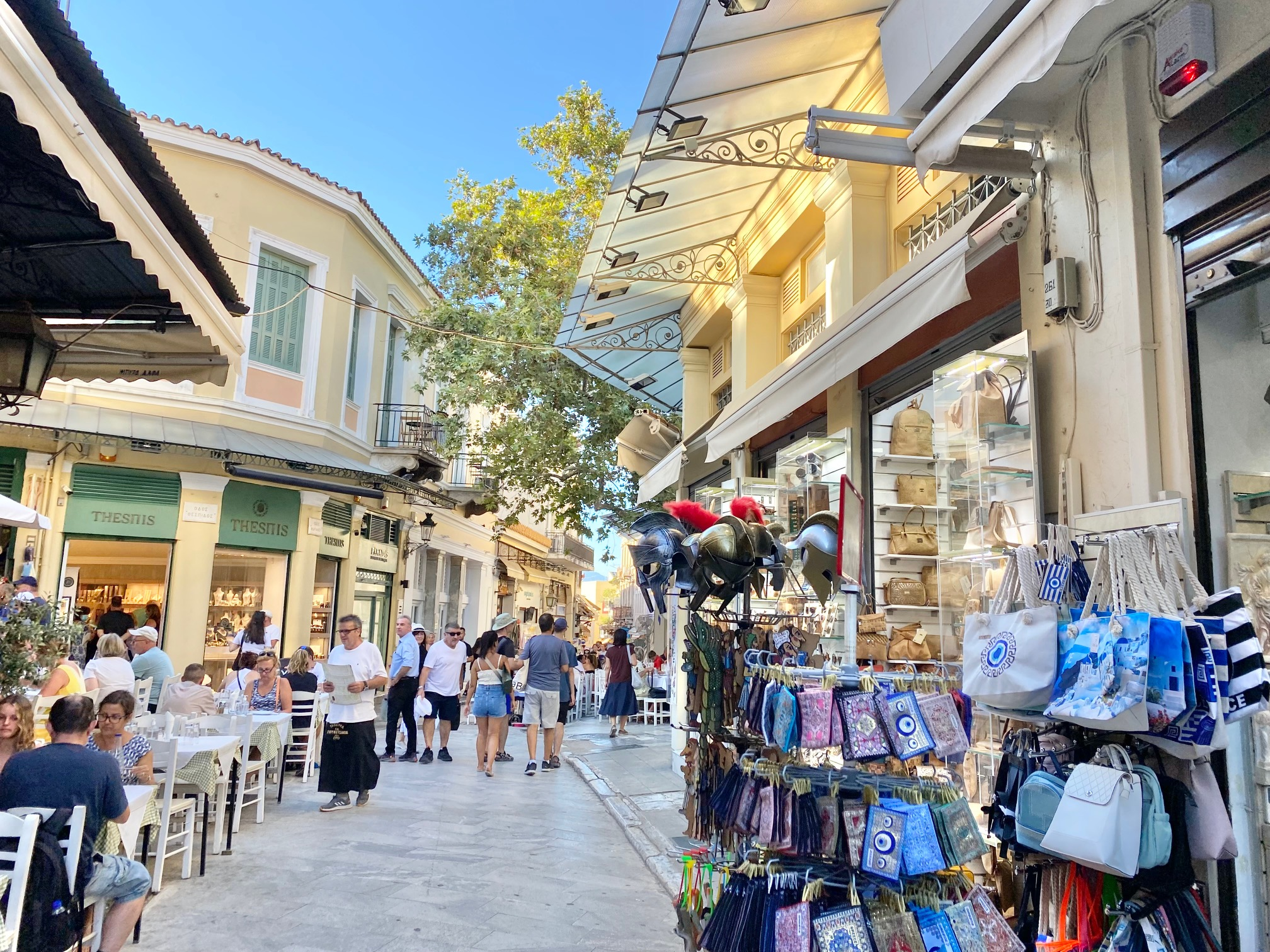 travel alone greece