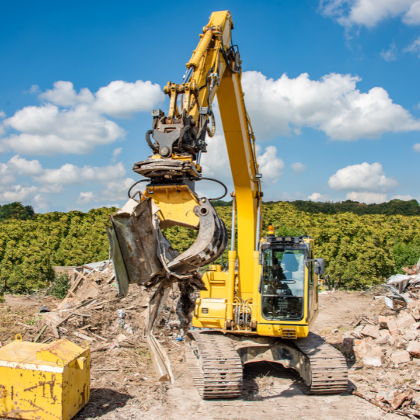 An image showing site preparation activities.